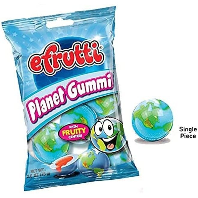 Efrutti Gummi Planet 75g