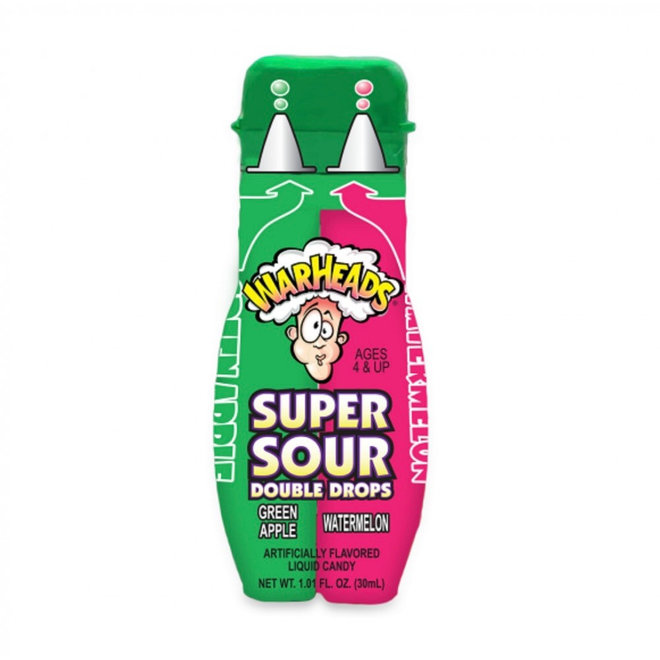 Warheads Super Sour Double Drops 30ml