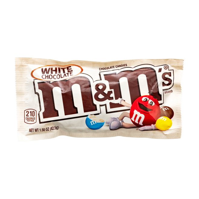 M&M White Chocolate King size 70 g