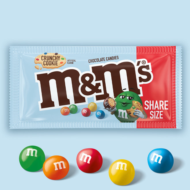 M&M Crunchy Cookies 38.3 g