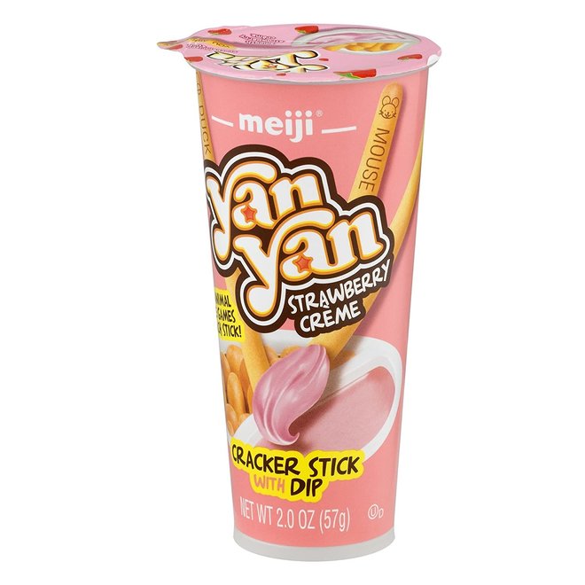 Meiji Yan Yan Cracker Stick With Dip 57g -