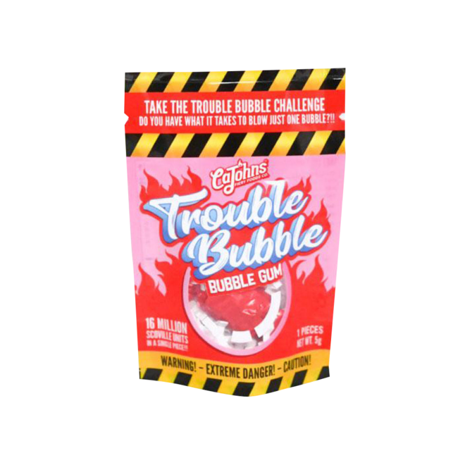 Cajohns Trouble Bubble Gum 16 millions