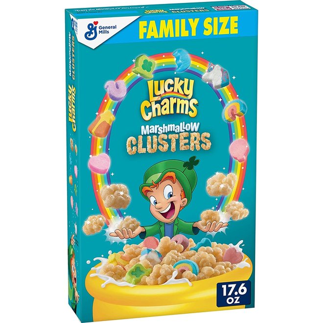 Cereal Lucky Charms Marshmallow Clusters 498 g