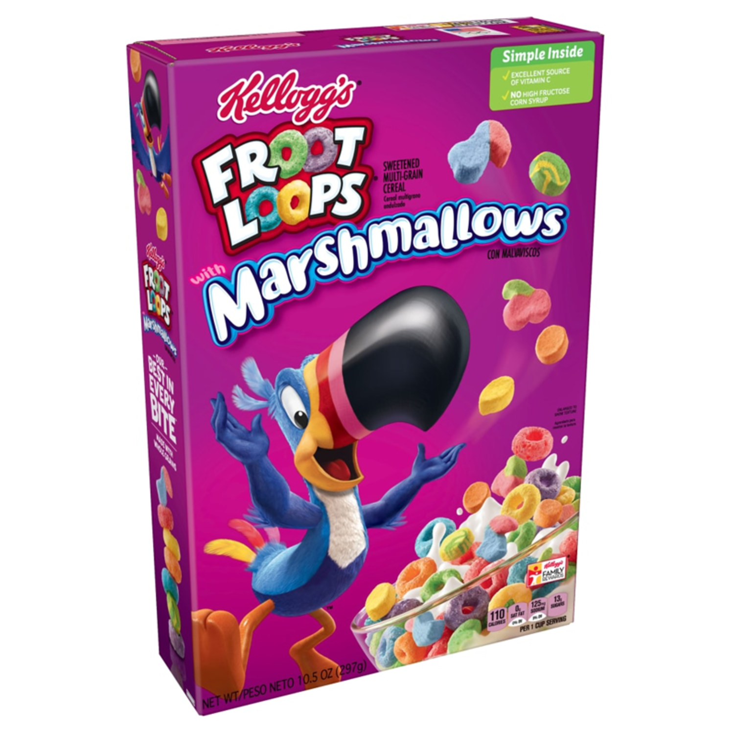 Froot Loops Cereal, Sweetened Multi-Grain, with Marshmallows - Brookshire's