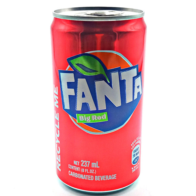 Fanta  Can Mini Big Red 237ML