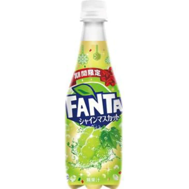 Fanta Plastic Bottle Muscat White Grape 410ml