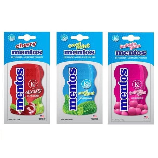 Car Air Freshners Mentos 3 pack