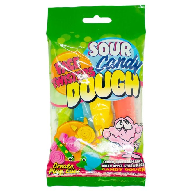 Face Twisters Sour Candy Dough 100 g