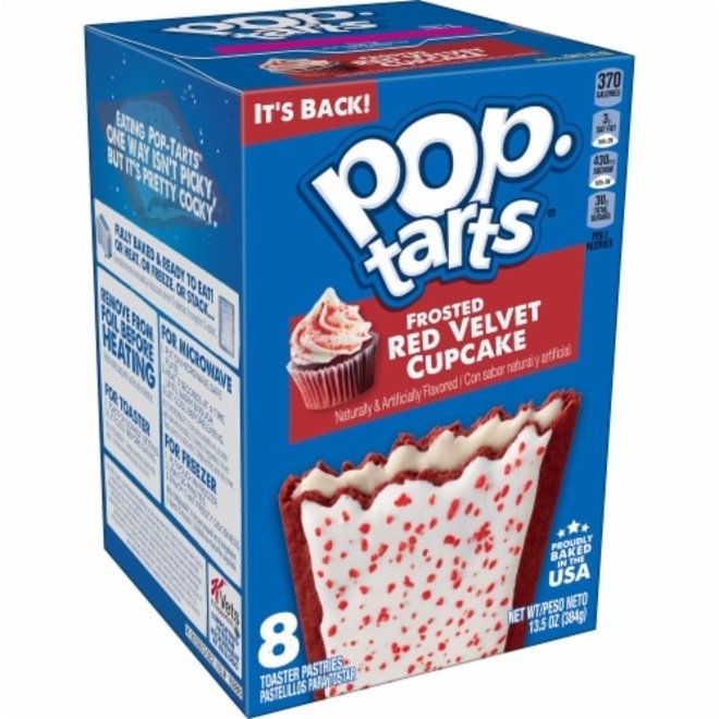 Pop Tarts 384g (Boite de 8 Toaster) - Frosted