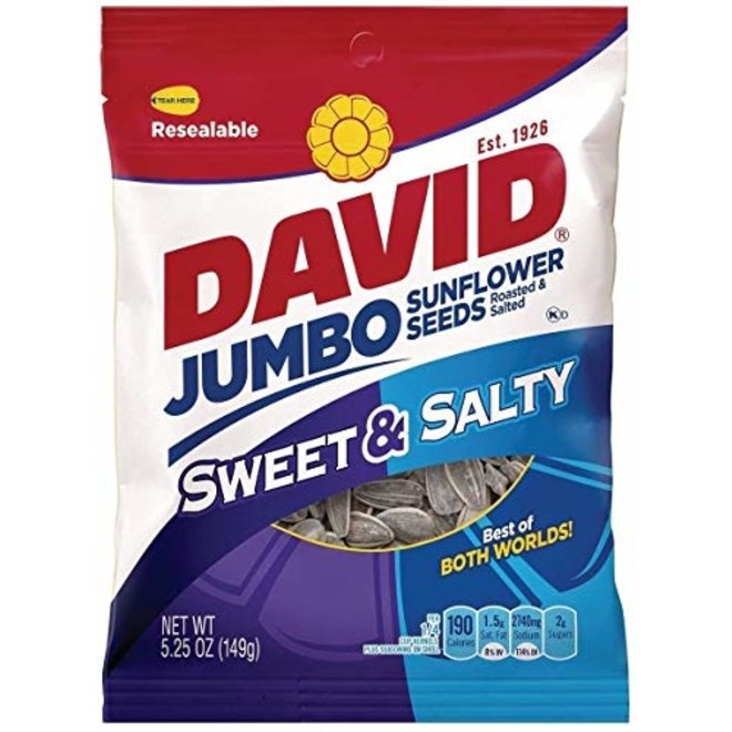 David’s JUMBO Sunflower Seeds 149G