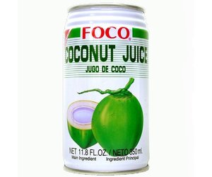 Foco Foco Coconut Juice 350ML - Snaxö • Snacks & boissons exotiques