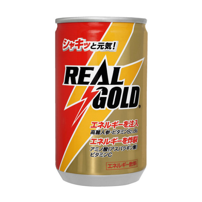 Real Gold Energy Drink Japan