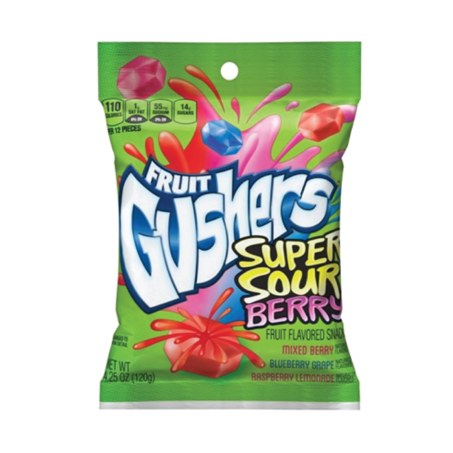 Fruit Gushers 120g Bag -