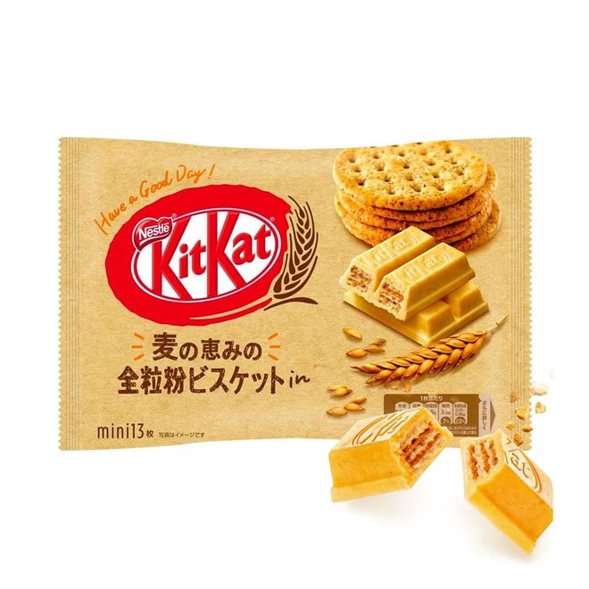 Kit Kat Mini Whole Wheat Biscuit Japan