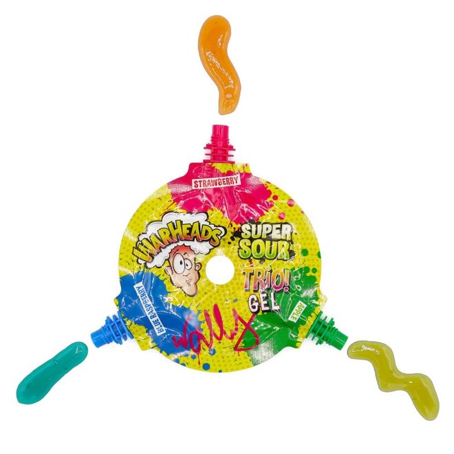 Warheads Super Sour Trio Gel