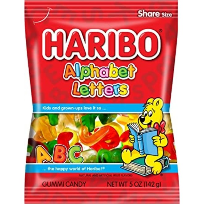 Haribo Alphabet Letters 142 g