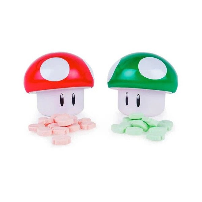 Super Nintendo Mario Bros Mushroom Sour Candy 25.5 g