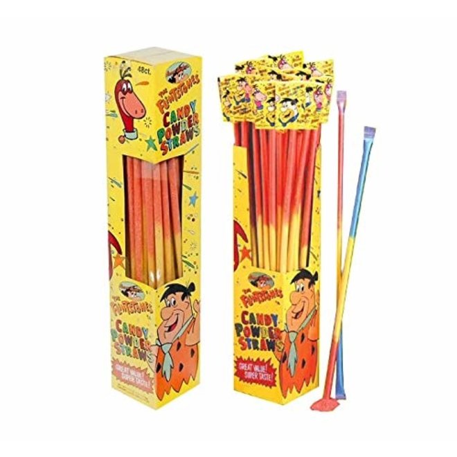 The FlintStones Candy Straw