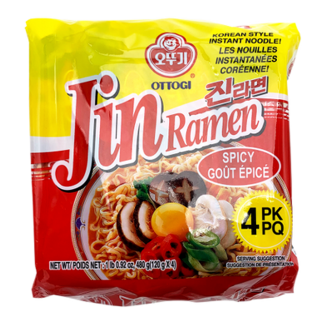 Ottogi Jin Ramen PAQUET Spicy