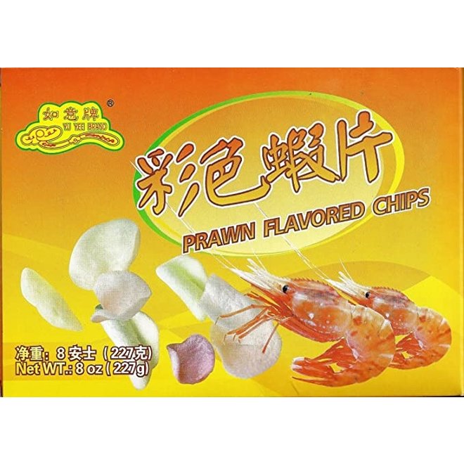 JL White Prawn Chips 227 g