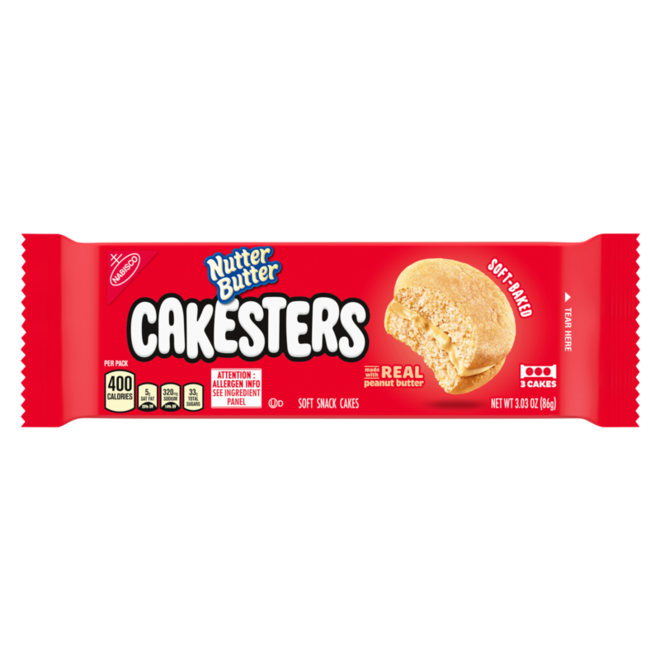 Nutter Butter Cakesters 3-pk
