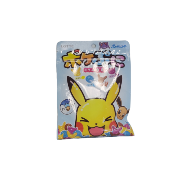 Lotte Pokemon Puni Kotsubu Gummi 80 g