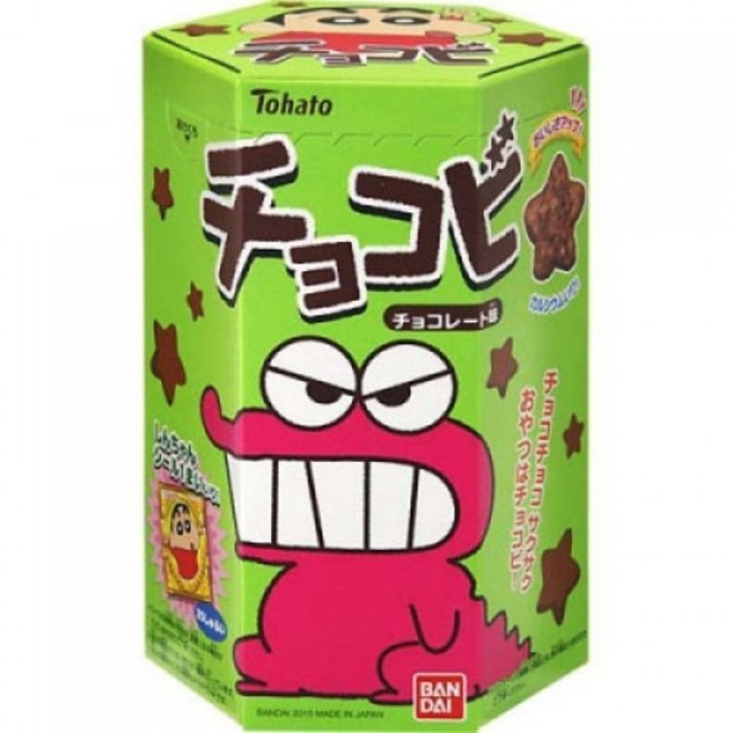 Tohato Crayon Shin-Chan Chocolate Puffs 25 g