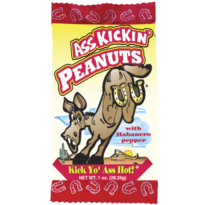 Ass Kickin Peanuts 28 g bag