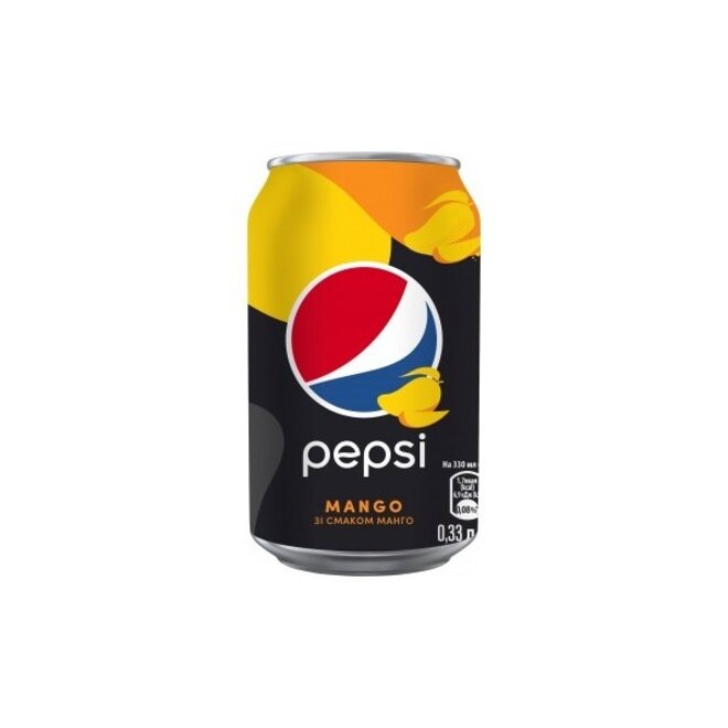 Pepsi Mango 0 sucre 355 ml Can USA