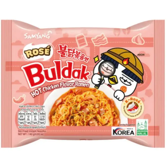 SamYang Buldak Ramen  Rosé unité 130 g