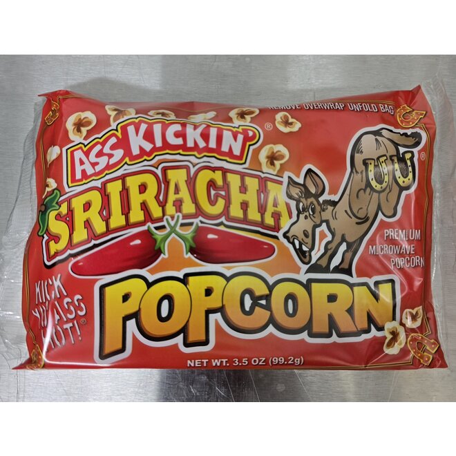 Ass Kickin' Popcorn - Sriracha