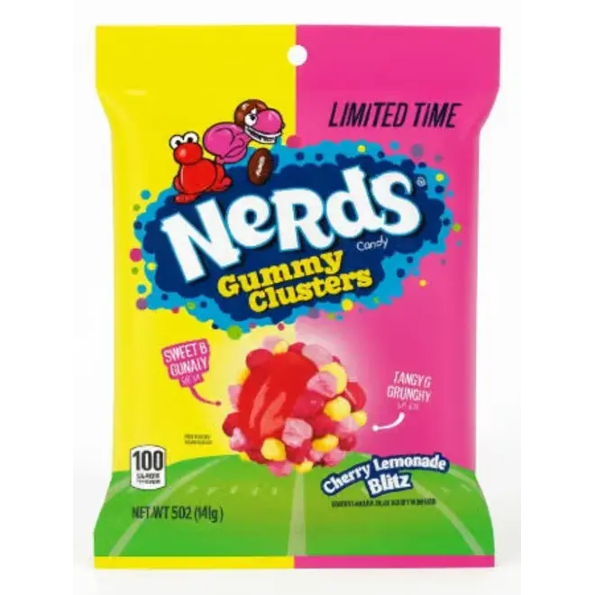 Nerds Gummy Clusters Cherry Lemonade 141g
