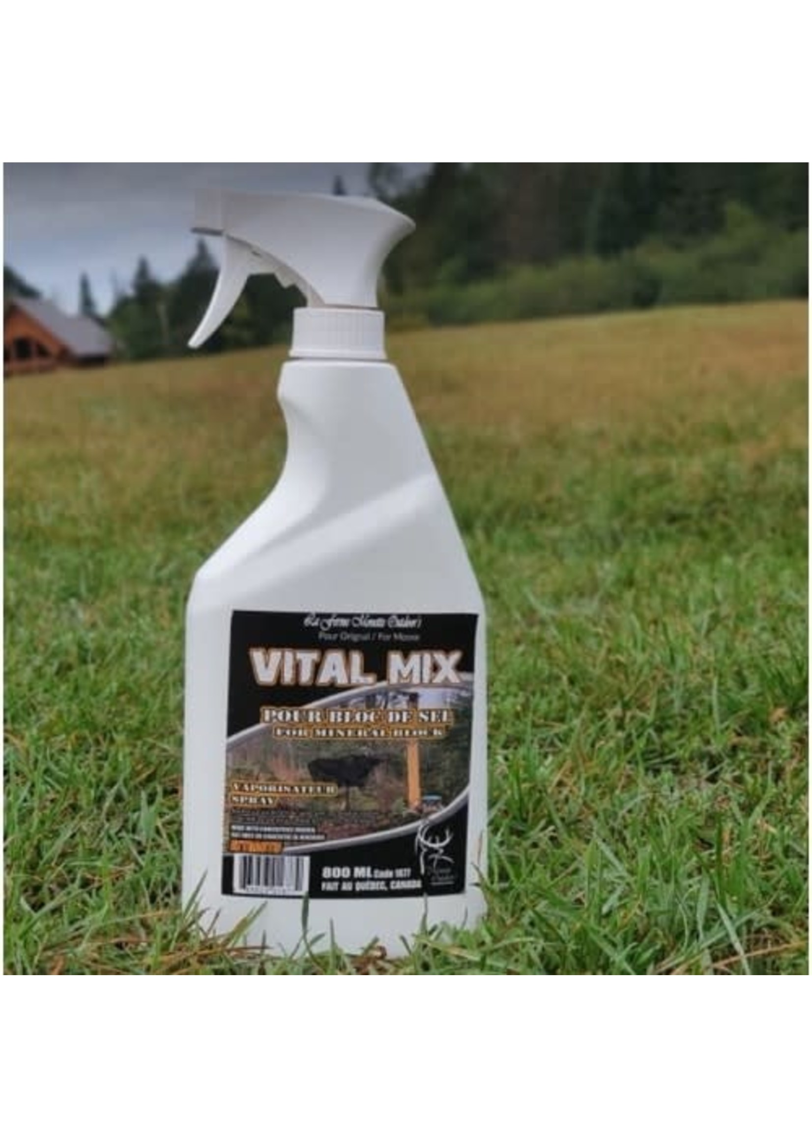 Ferme Monette VITAL MIX  pour orignal en vaporisateur 800 ml / 12 cp