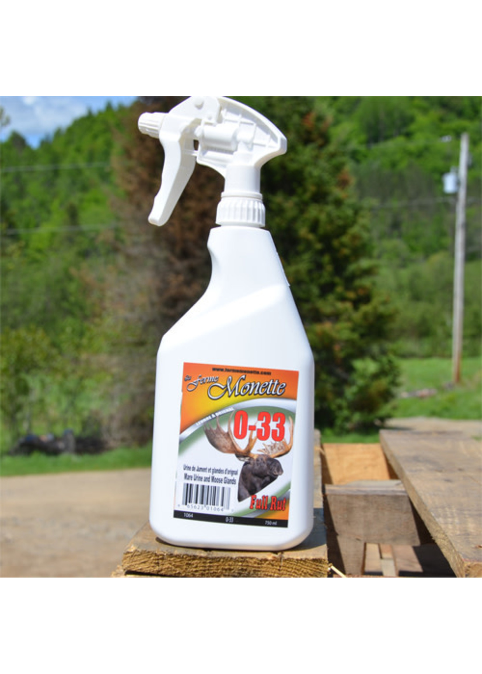 Ferme Monette ORIGNAL Urine de Jument & Glandes Orignal 750ml,0-33