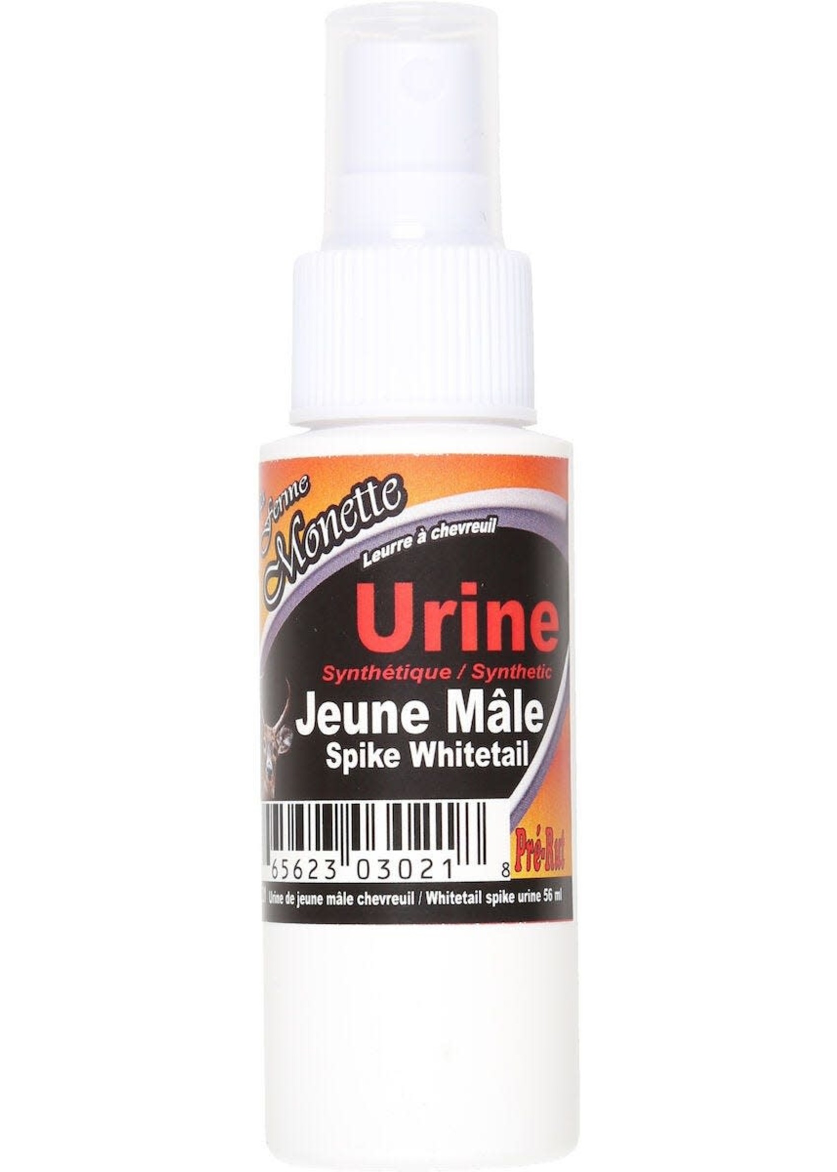 Ferme Monette Urine synthetique jeune mâle chevreuil pré-rut 56 ml