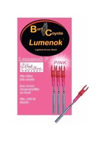 Burt Coyote Lumenok .166 id pink 3 pack