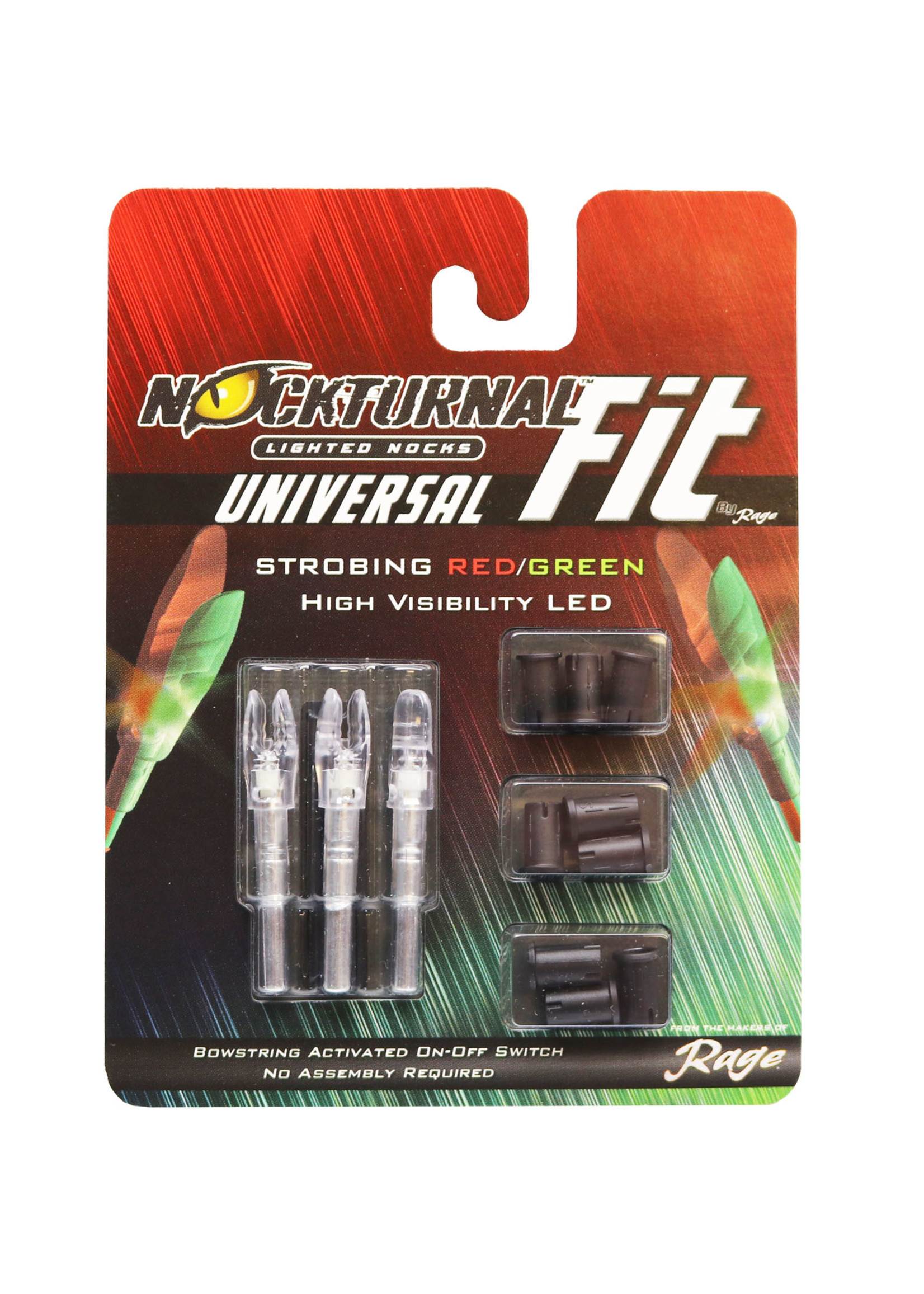 Rage Nockturnal universal fit strobing - 3 pack