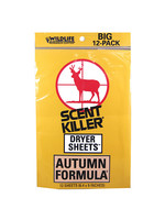 Wildlife Research Center scent killer autumn formula dryer sheets