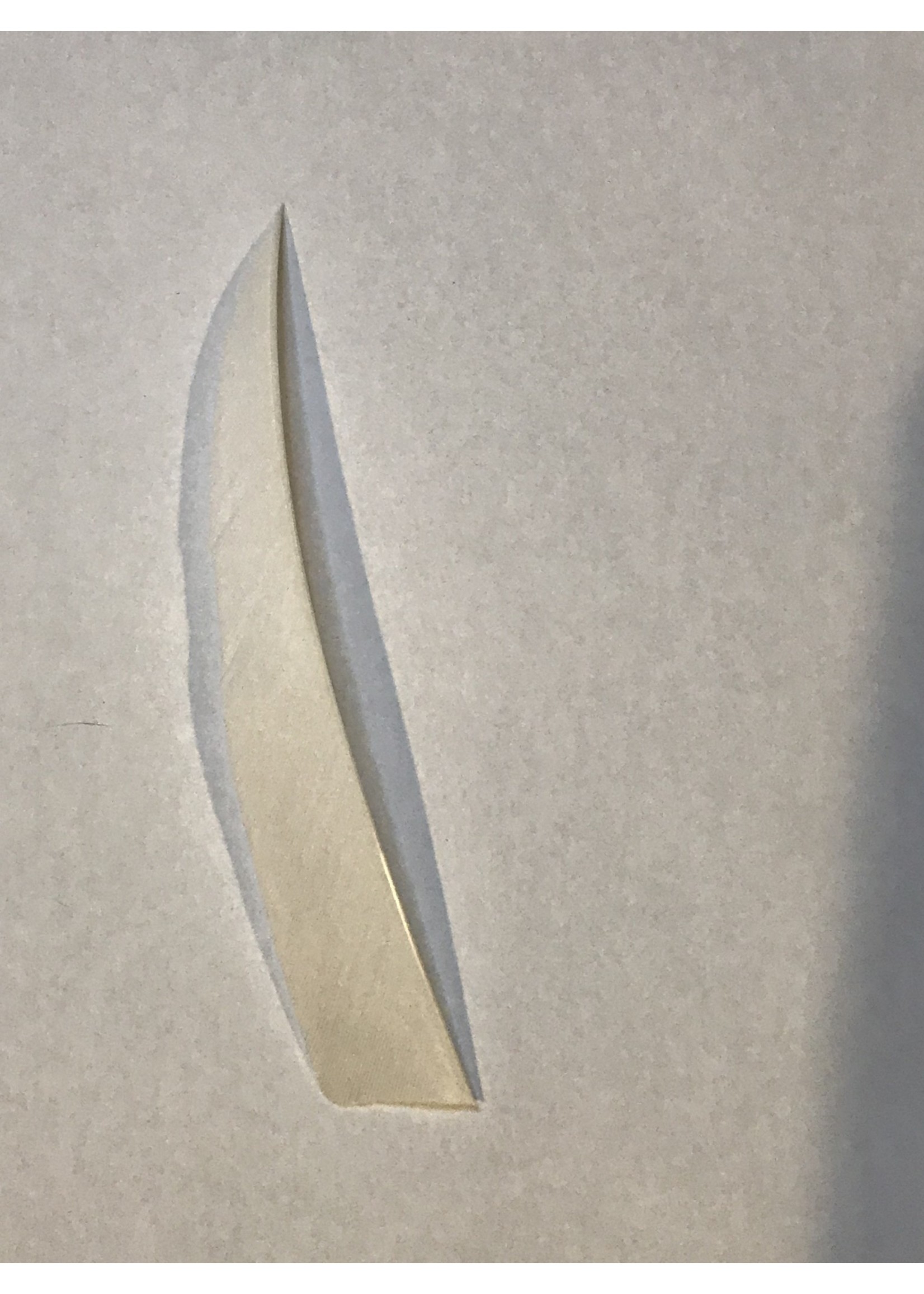 Ozark Shield Cut 5" Solid Color Feathers - Right Wing - Dozen
