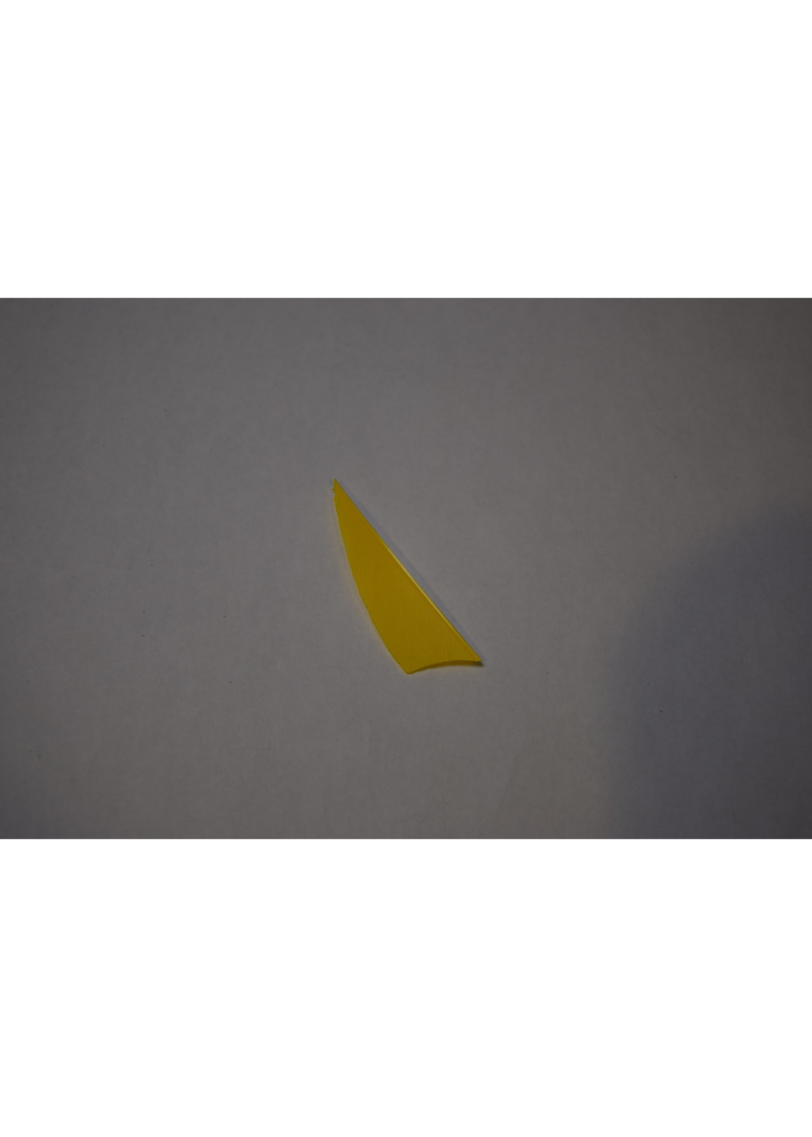Ozark Shield Cut 2" Solid Color Feathers - Right Wing - Dozen