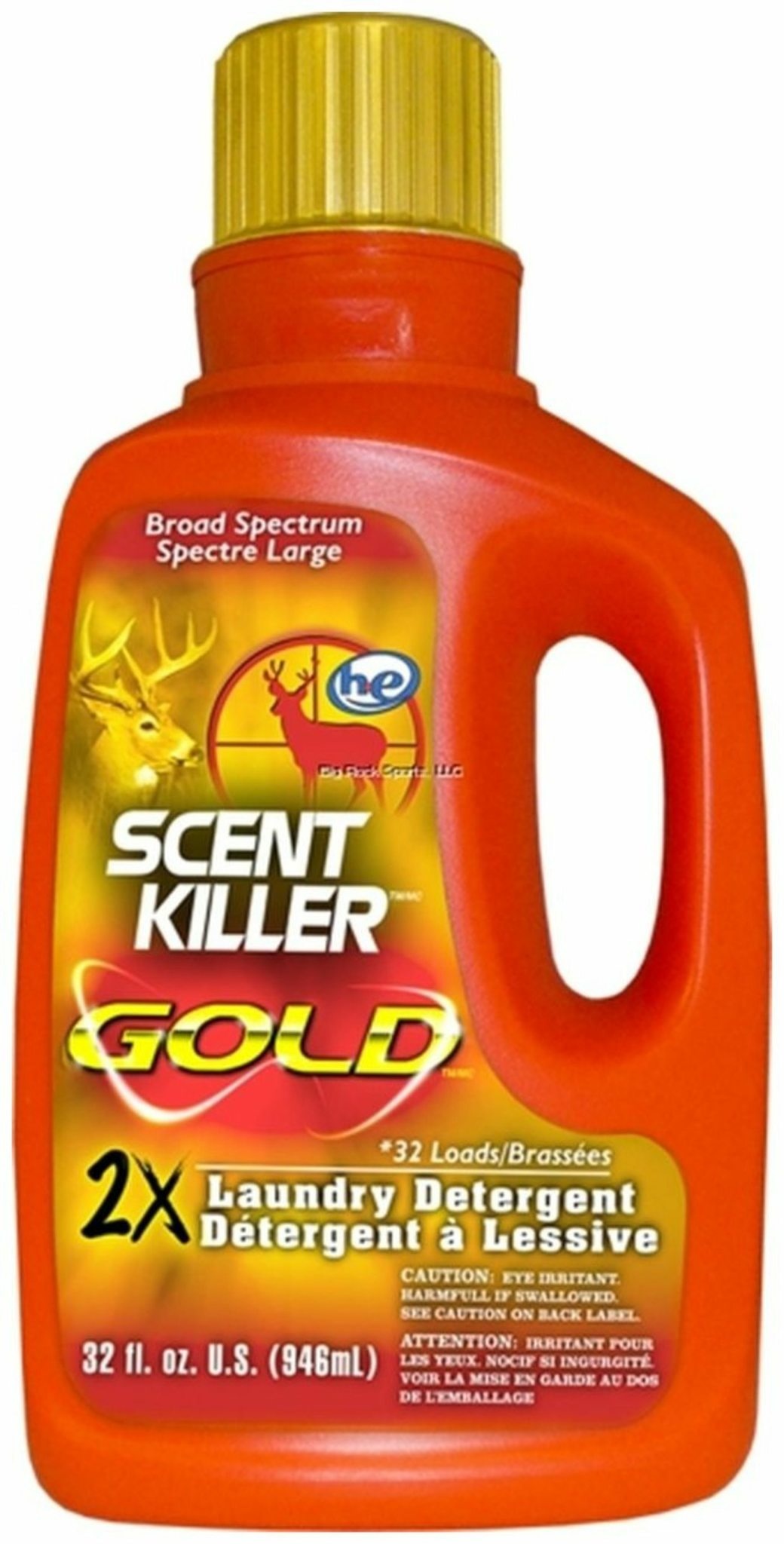 Wildlife Research Center scent killer gold laundry detergent