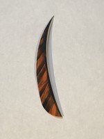 Parabolic 4" Barred/Camo Feathers - Right Wing - Dozen