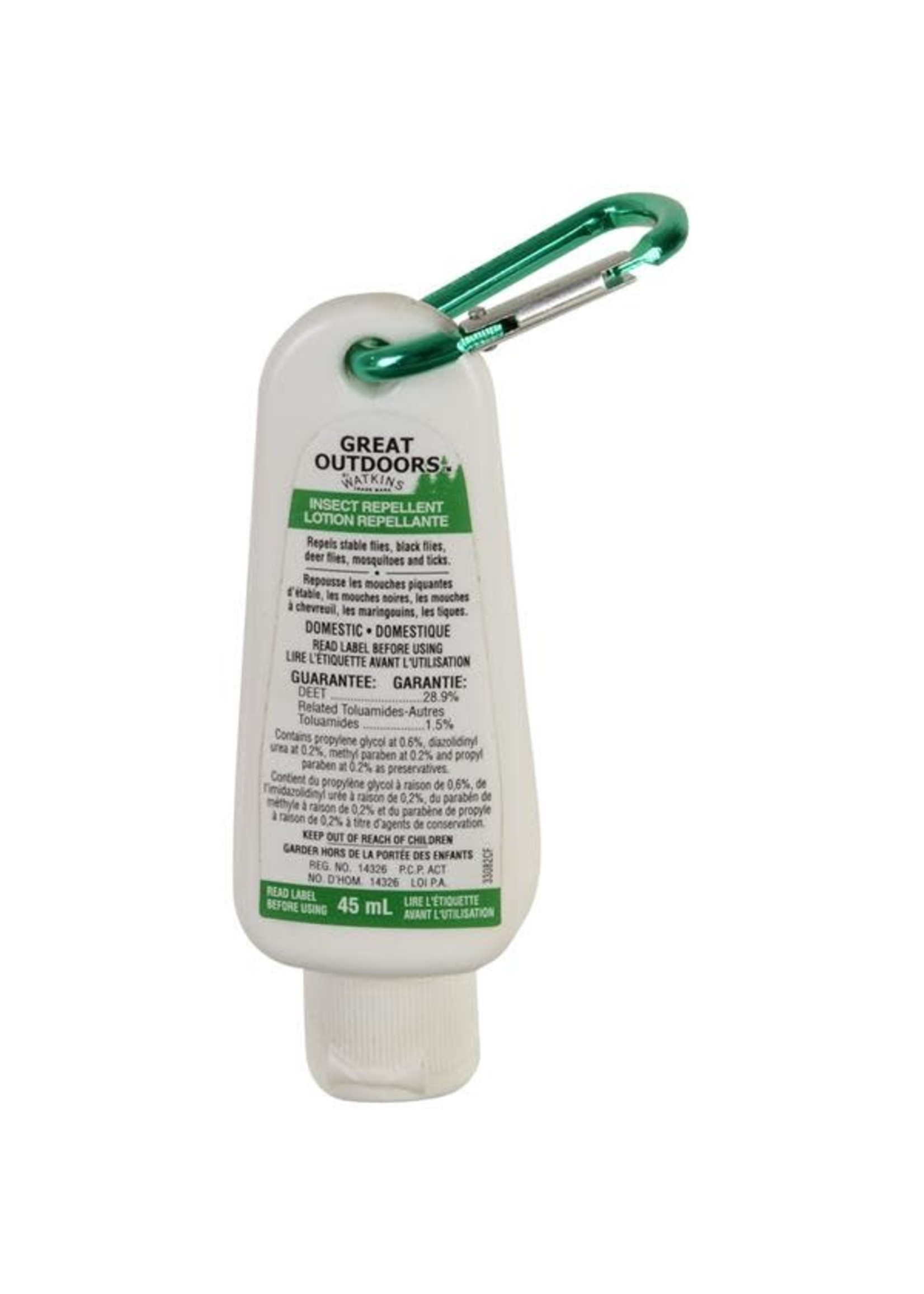 Great Outdoors insect repellent lotion