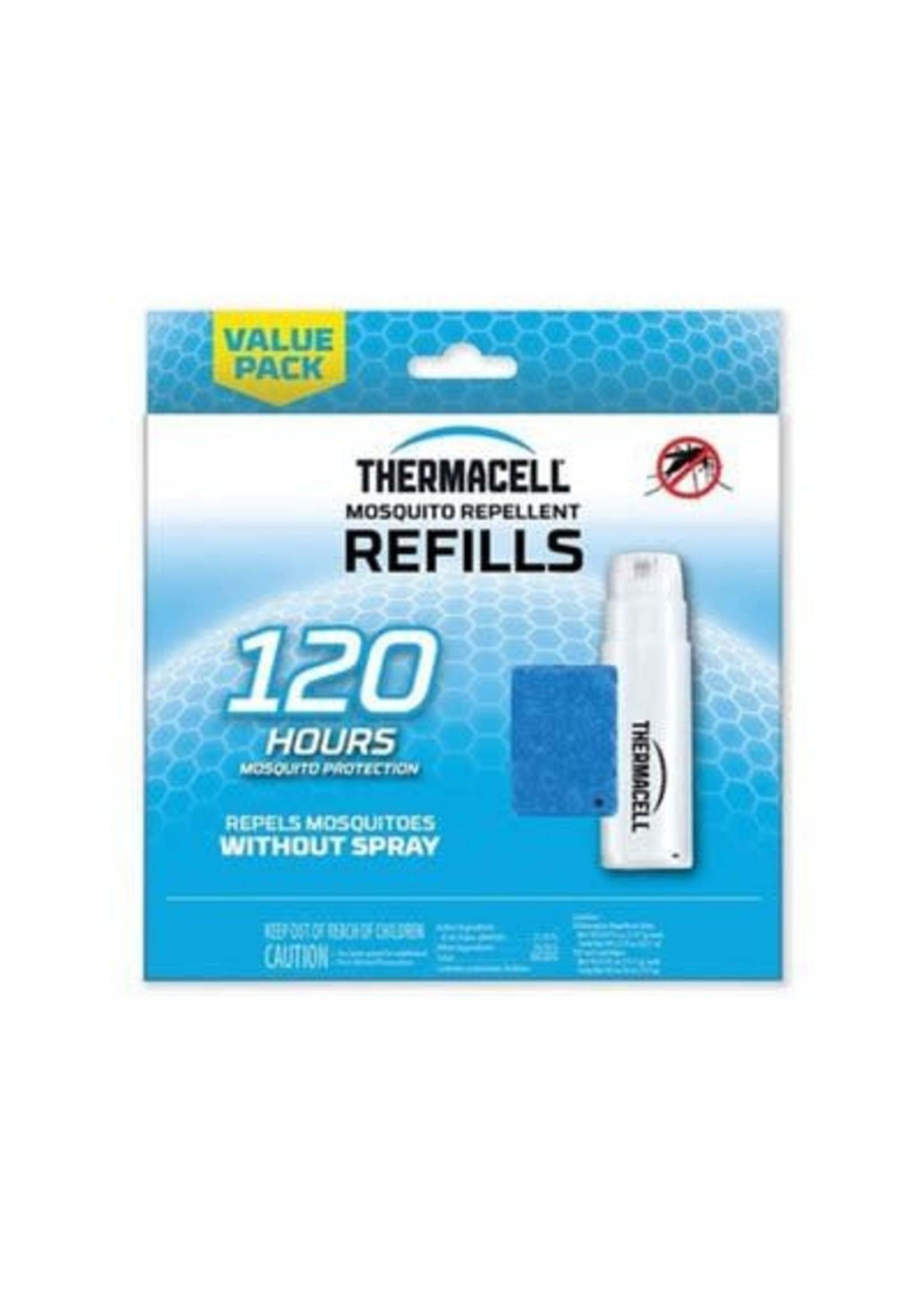 Thermacell Recharges d’insectifuge de zone pour moustiques 120 heures