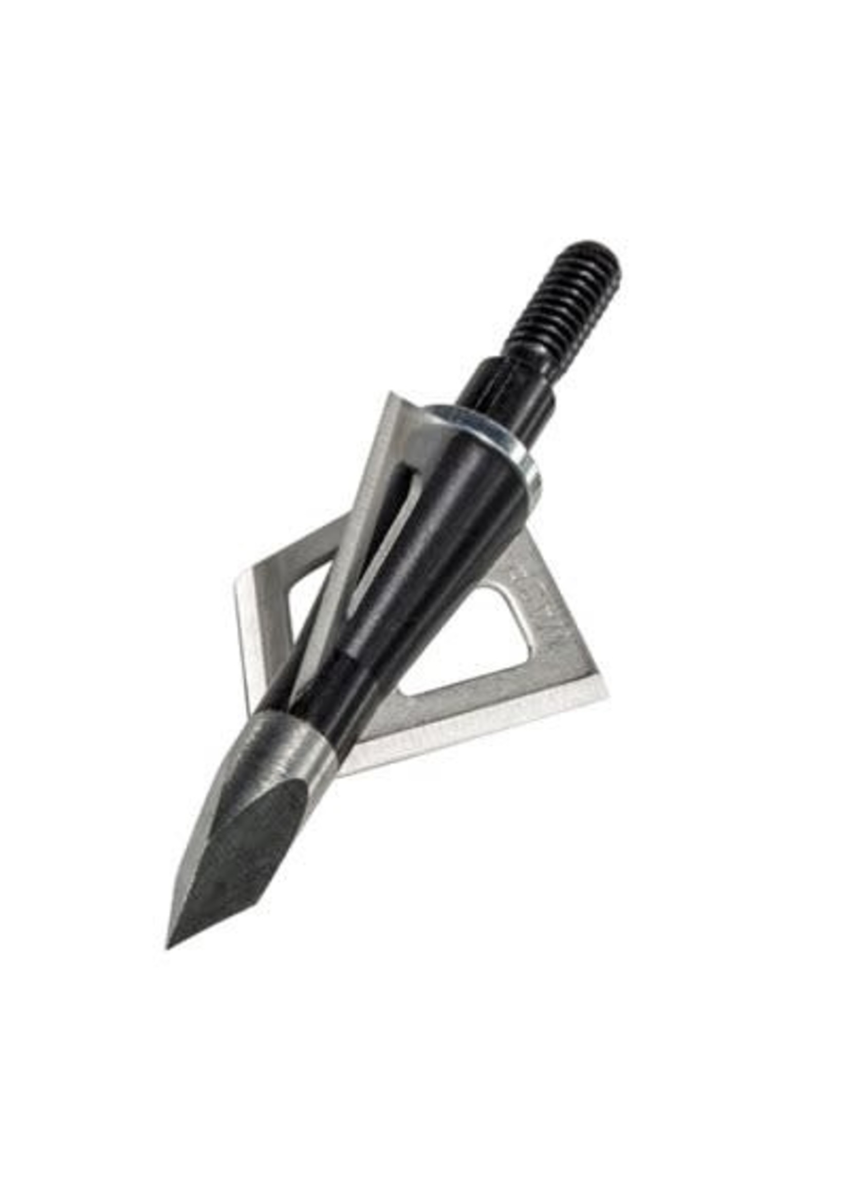 Wasp Boss 3 pointes de chasse larges fixes 125 gn., diamètre de coupe 1 1/8", lames en acier inoxydable .027" - Paquet de 3