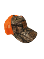 Poule des bois Ponytail cap camo-orange