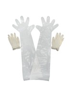 Allen field dressing gloves, 1 pair wrist length, 1 pair shoulder length