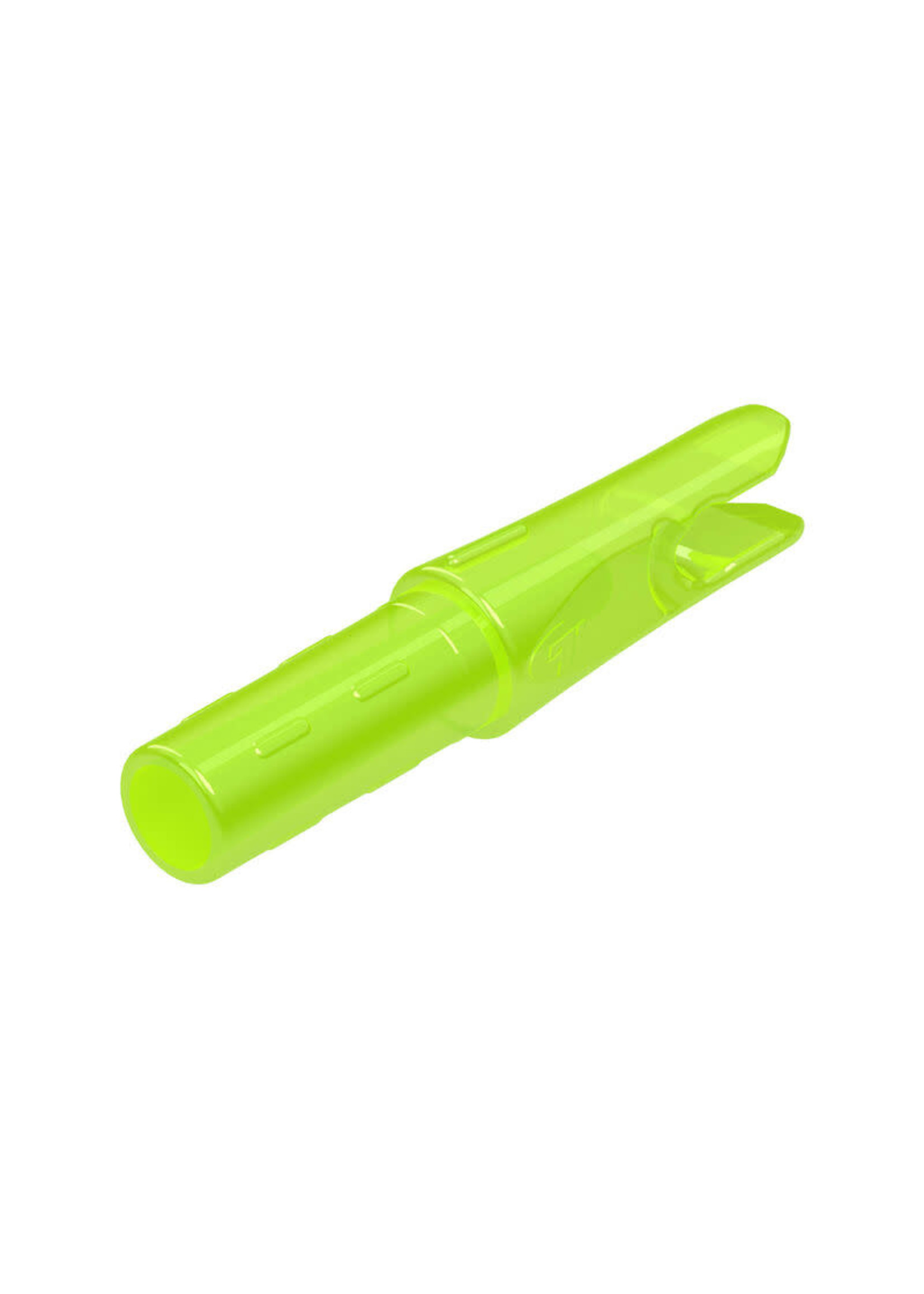 Goldtip Encoches GT nock .246 vert fluorescent - douzaine