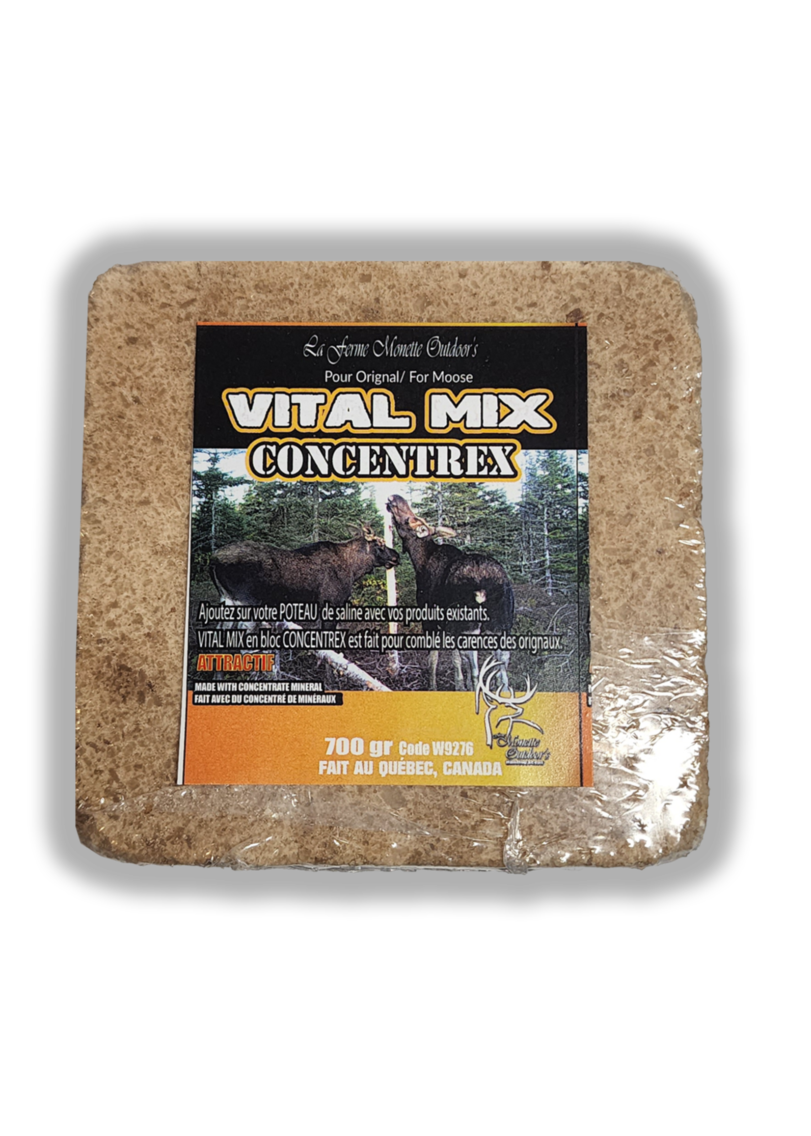 Ferme Monette moose vital mix concentrex bloc 700gr