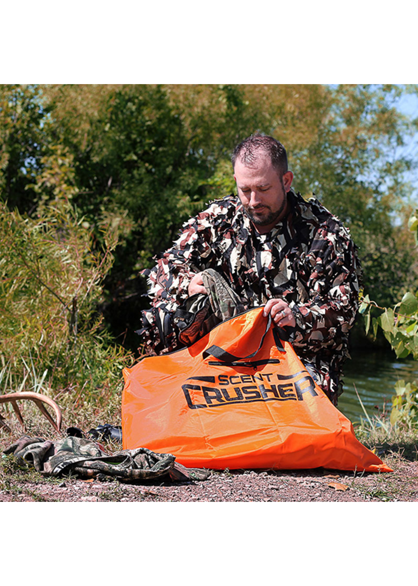 scent crusher scent free material bag